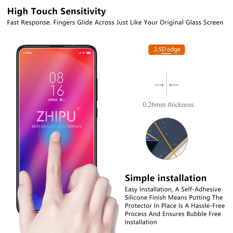 Закаленное стекло для Xiao mi Red K20 Pro защита экрана 2.5D 9H закаленное xiaomi 9T Pro/mi |