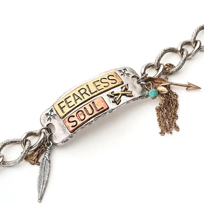Цепочка шарм Женская из металлического сплава в этническом стиле|bracelets for|bracelets for