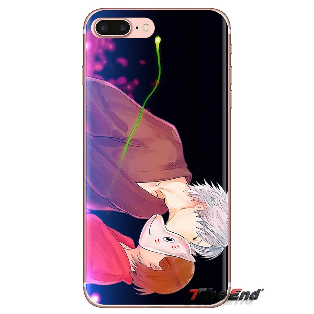 Мягкий чехол для LG Spirit Motorola Moto X4 E4 E5 G5 G5S G6 Z Z2 Z3 G2 G3 C Play Plus Mini Anime Hotarubi no Mori e Hotaru Art |