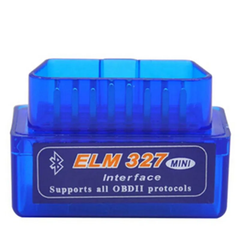 Авто диагностические инструменты Супер Мини elm 327 Bluetooth OBD IIOBD2 считыватель кодов и