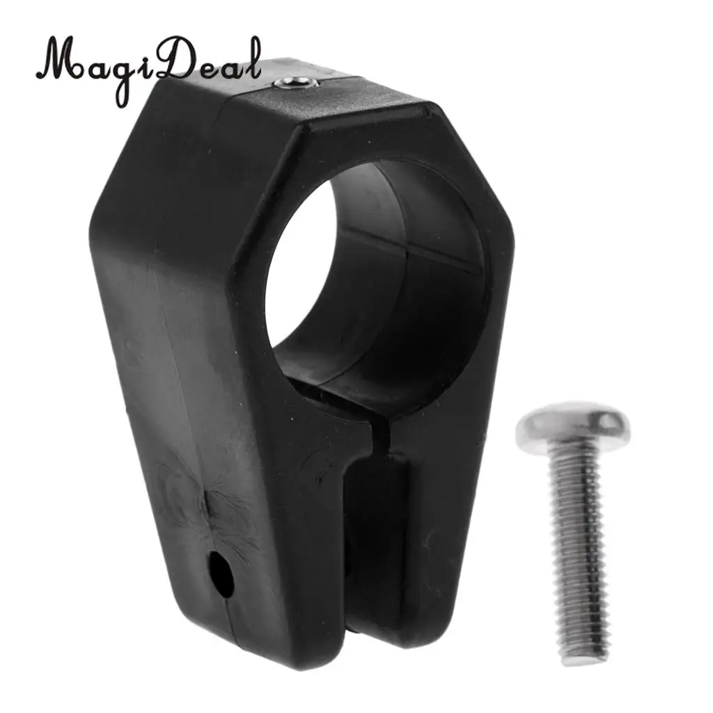 MagiDeal Bimini Top Jaw Slide черная нейлоновая круглая трубка для 1 дюймовой трубки лодок |