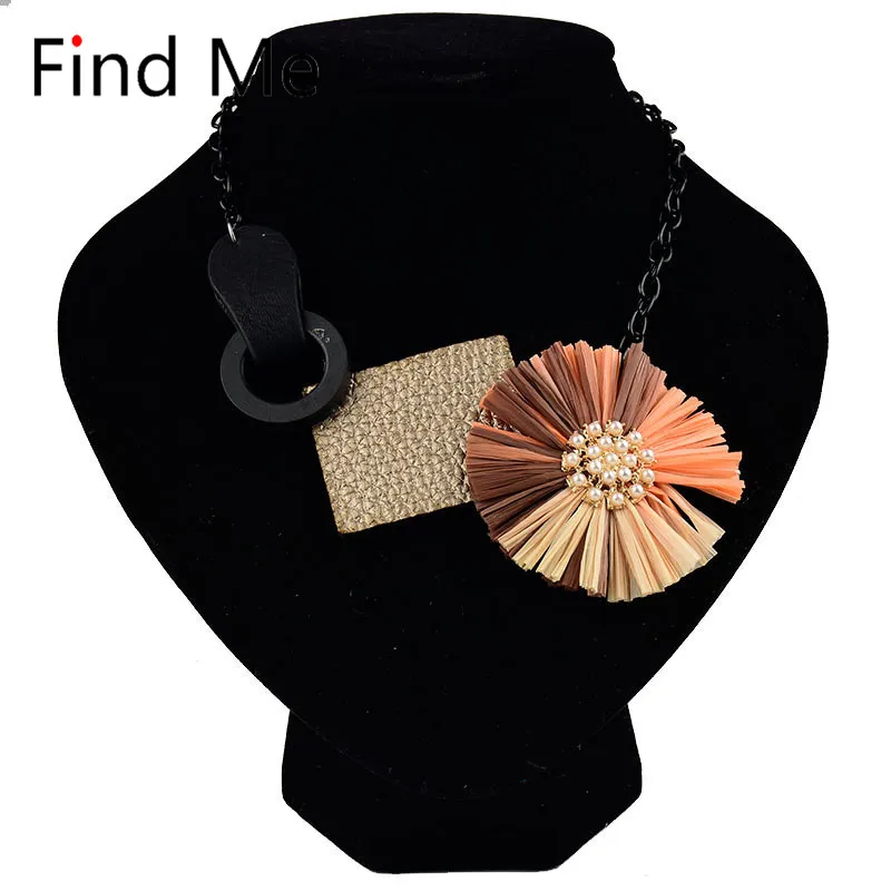 Ожерелье-чокер Find Me женское из акрила модное винтажное украшение с крупными