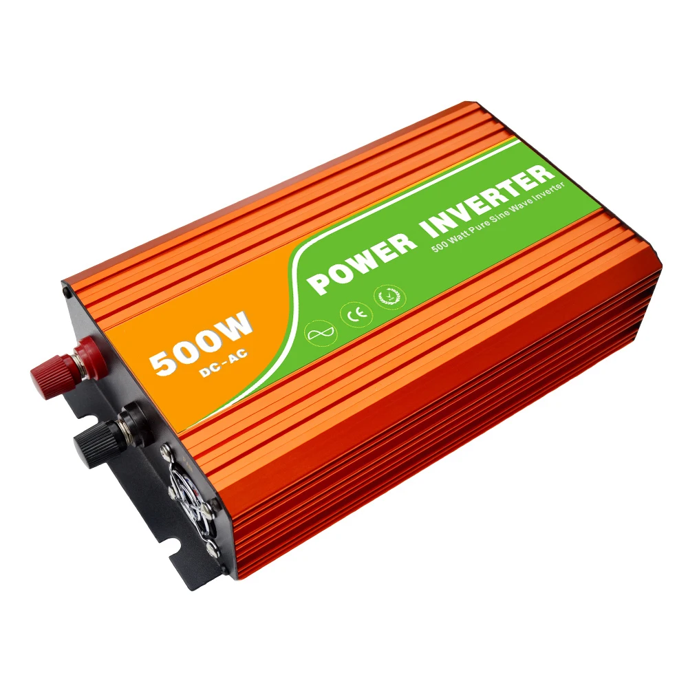 Цифровой 48VDC (40-60V) 500W Off Grid Inverter to 100-240VAC Ouput Surge 1000W Pure Sine Wave Solar Wind С USB | Обустройство