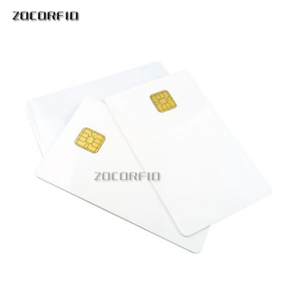 100pcs Rfid Chip Proximity RFID IC Card Sle4428 Contact Access Control Smart Free Shipping Can Be Printed | Безопасность и защита
