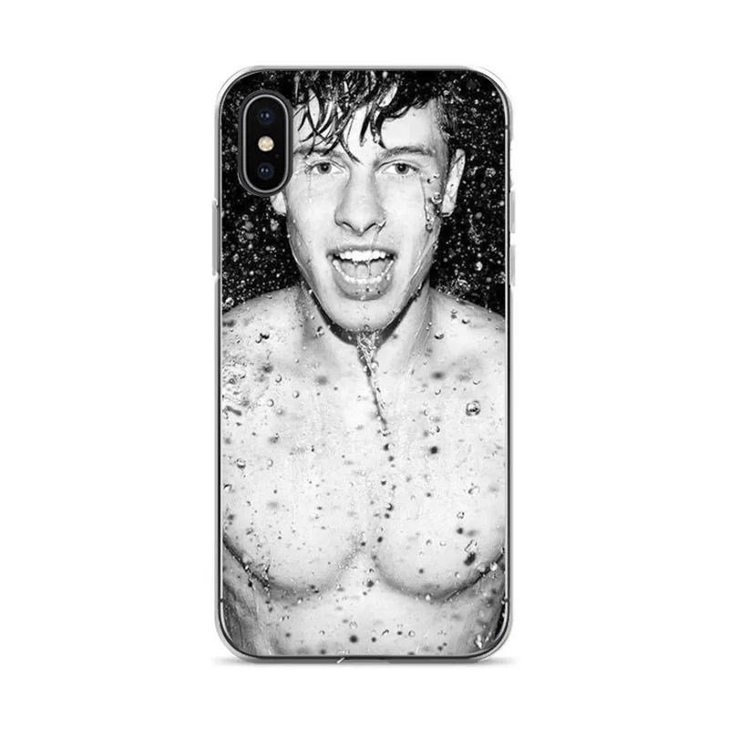 Чехол OUTMIX Shawn Mendes из ТПУ для iPhone 6 6s 7 8 X 5 5S SE plus XR XS max мягкий силиконовый чехол |
