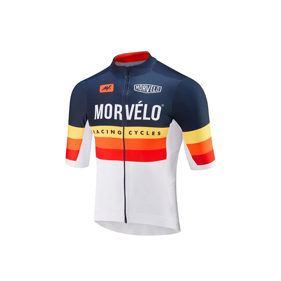 Мужская велосипедная футболка с коротким рукавом morвело одежда для велоспорта 2019