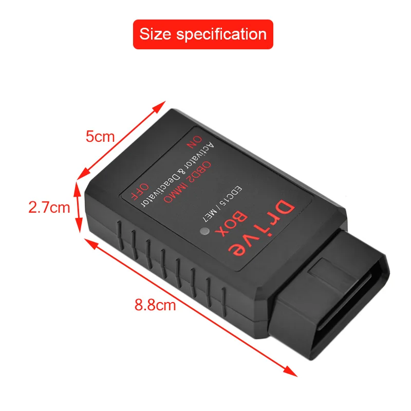 Привод OBD 2 OBD2 IMMO Деактиватор активатор для EDC15/ME7 10 шт./лот DHL бесплатно|obd 2|drive boximmo