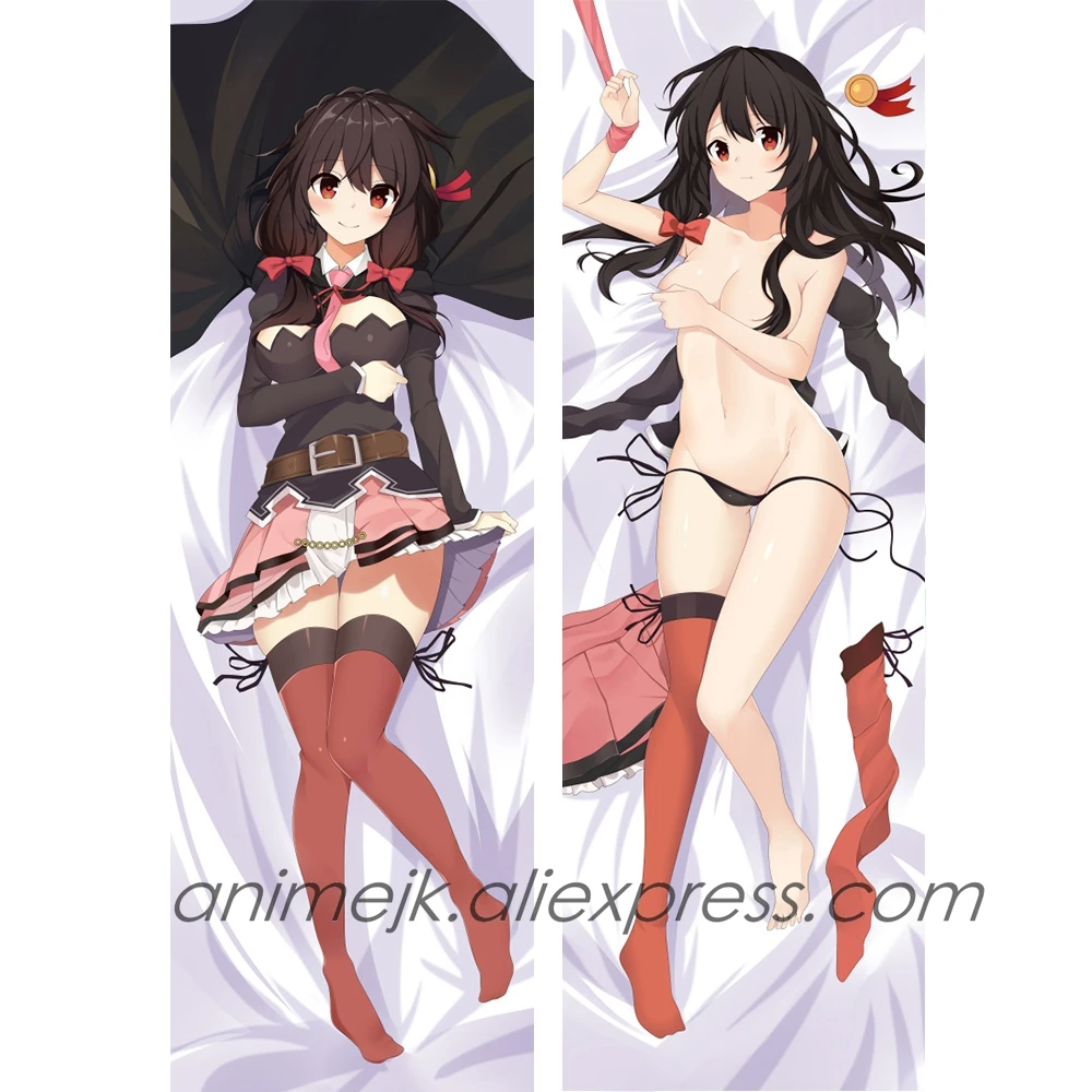 Аниме JK KonoSuba: Божье благословение на этот чудесный мир! Yunyun Dakimakura наволочка для тела, чехол для подушки, чехол