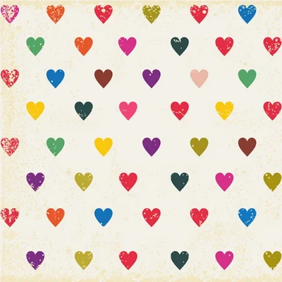 

HUAYI 5x7ft colourful heart backdrop Valentine's Day photography vinyl backdrops background D-6358