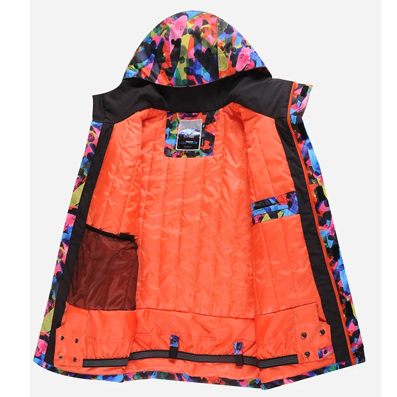 2019 распродажа! Не скатывающаяся не садится хлопковая новая лыжная куртка для