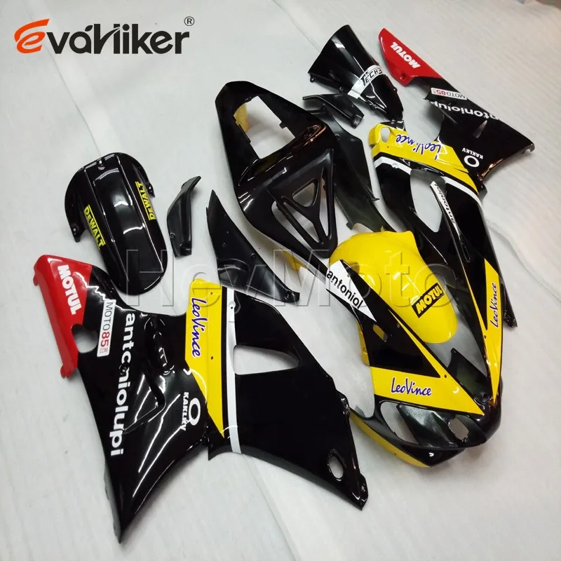 ABS комплект пластиковых деталей кузова для YZFR1 2000 2001 синий YZF R1 00 01 обтекатель