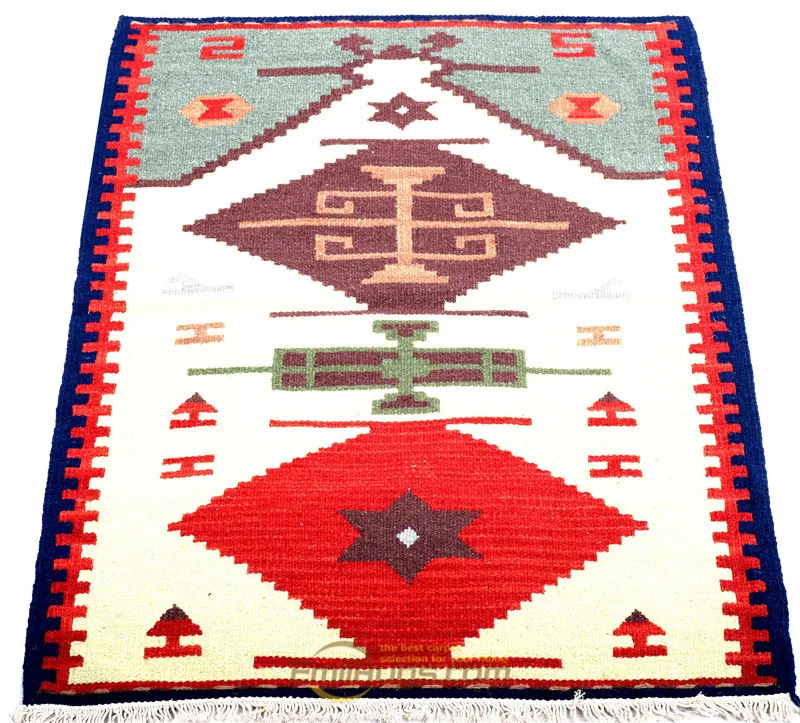 KILIM KILF афганистанская чистая шерсть ручной работы геометрические узоры