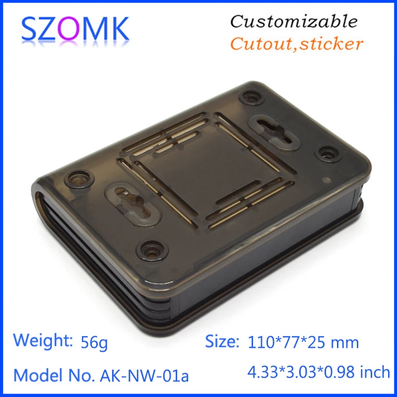 10pcs a lot Custom Process Service Plastic Network Enclosure Junction Box Connector hifi modems Electrical | Обустройство дома