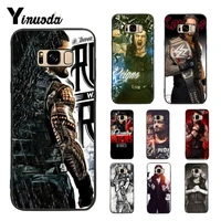 yinuoda case for galaxy s9 american tv series roman reigns lovely phone accessories case for samsung galaxy s4 s5 s6 s7 s8 s9