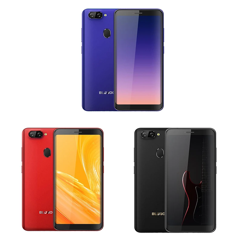 Bluboo D6 5.5 inch 18:9 Screen Smartphone Android 8.1 8MP Dual Camera 2GB RAM 16GB ROM MTK6580A 2700mAh Face ID Mobile Phone | Мобильные