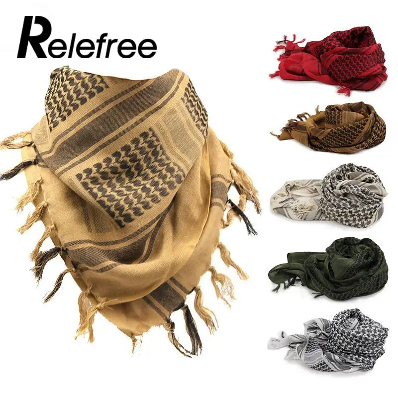 

Outdoor Hiking Scarves Military Arab Tactical Desert Scarf houndstooth Turban Shawl Scarve Wrap Travel Clothes Matching