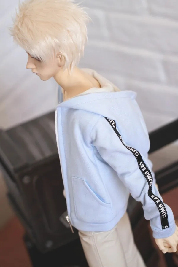 BJD одежда пальто для 1/3 BJD кукла дядюшка кукла SD17 Досуг с капюшоном бейсбольная куртка