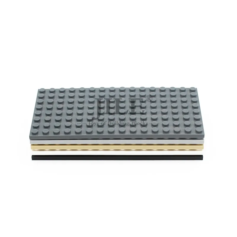 Moc, маленький размер, базовая пластина 8x16 92438, сделай сам, креативный, просветляющий, основы, строительные блоки, кирпичи, совместимые со сборными частицами