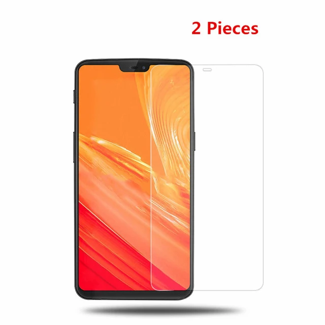 2 шт. 2.5D Закаленное стекло для Oneplus 6 A6000 9H Взрывозащищенная защитная пленка экрана