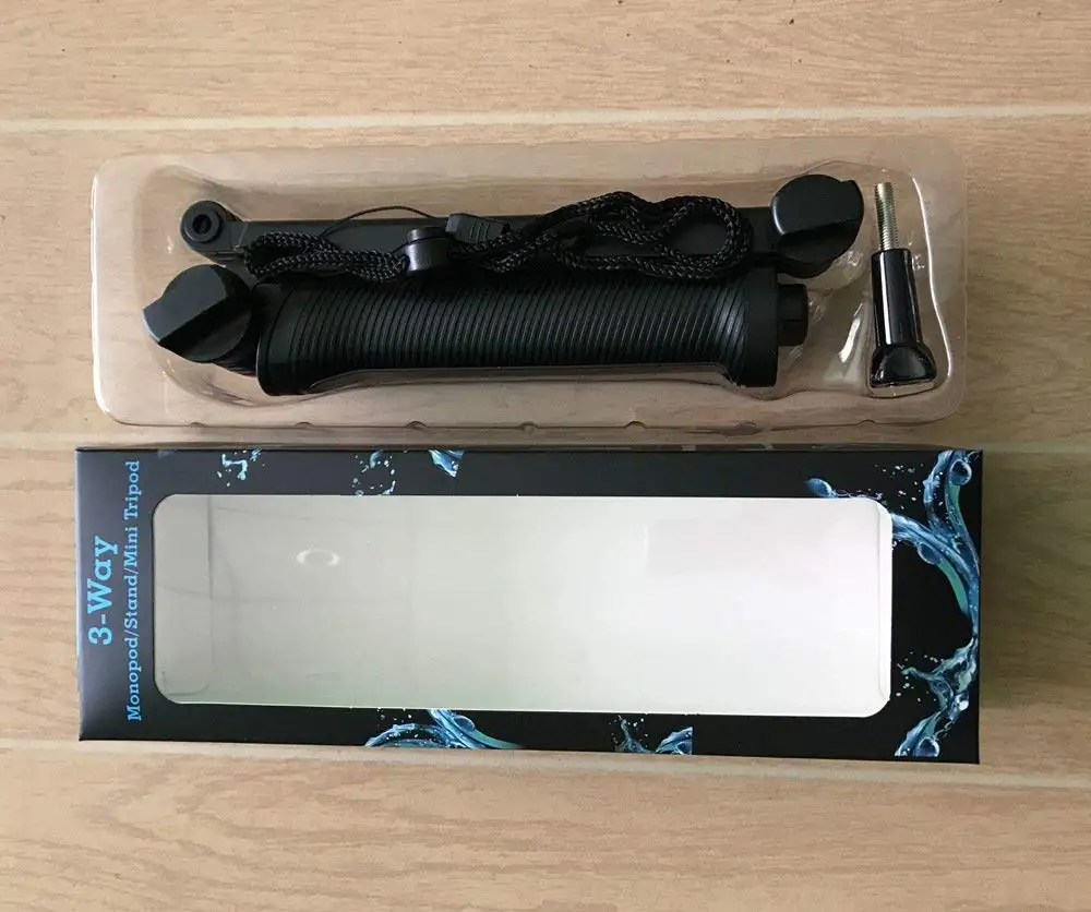 Монопод для селфи SunMall складной 3-сторонний держатель камеры GoPro Hero 7 6 5 4 3 + SJCAM SJ4000