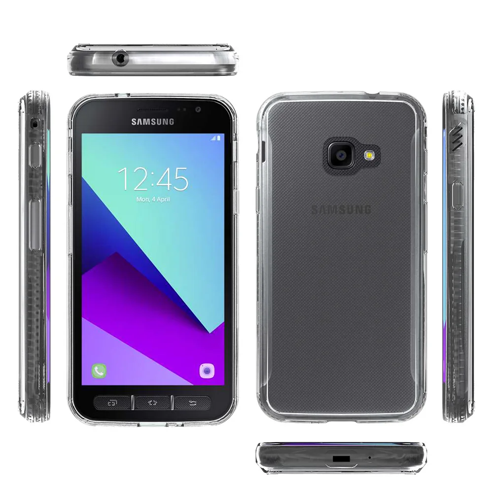 For Samsung GALAXY Xcover4 Case Xcover 4 G390F Cover Silicone Transparent Soft White kilif Hoesje Coque Funda Etui Accessor |