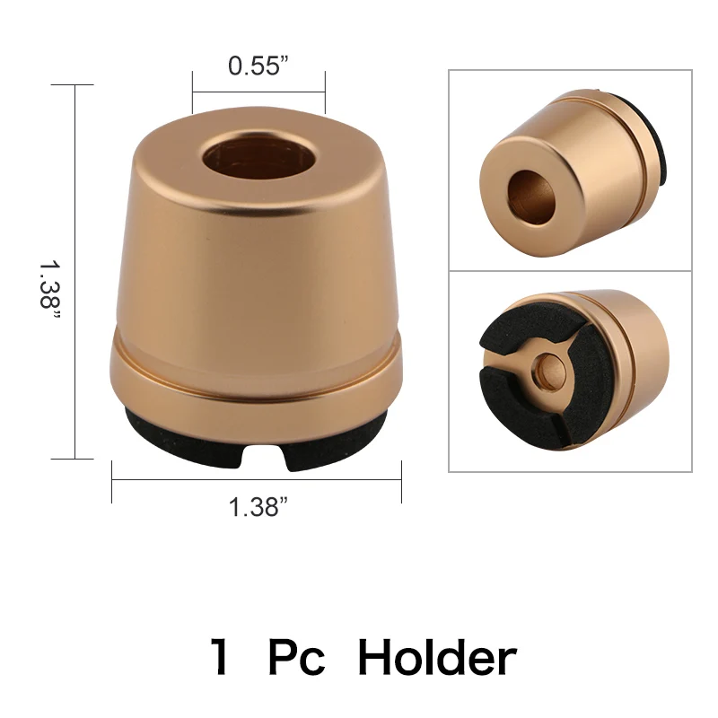 1 Pc Holder HAWARD Безопасная бритва, Мужская Ручная бритва для бритья, фирменная Новинка, розовое золото, Классическая бритва с двойными краями, бритва для удаления волос, бритва с 10 лезвиями - Цвет: 1 Pc Holder