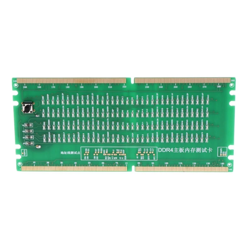 DDR4 Тестовая карта ОЗУ слот памяти из светодиодный настольный ремонт материнской платы анализатор тест er высокое качество