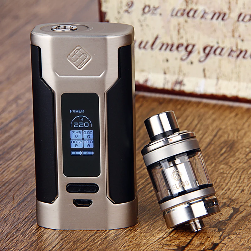 Горячая Распродажа Wismec Sinuous P228 Predator 228 комплект с емкостью Elabo 4 9 мл/4 6 мл NS Тройная