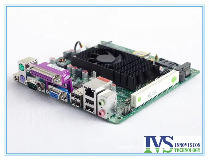 Материнская плата Atom D525 mini itx для промышленного компьютера/POS/интегрированный