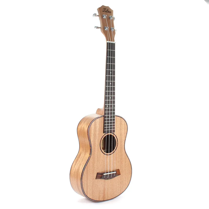 Зебра 23 &quot26&quot 4 струны из красного дерева для концерта гитары палисандр гриф