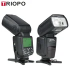 Профессиональная вспышка TRIOPO TR-988, вспышка для камеры Speedlite TTL с высокоскоростной синхронизацией для цифровых зеркальных камер Canon, Nikon