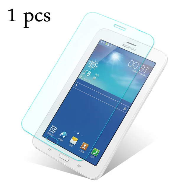 1 PCS Закаленное Стекло Мембрана для Samsung Galaxy Tab 3 lite 7,0 T110 T111 T113 Сталь пленка планшет Экран защиты закаленное - Цвет: 1 PCS