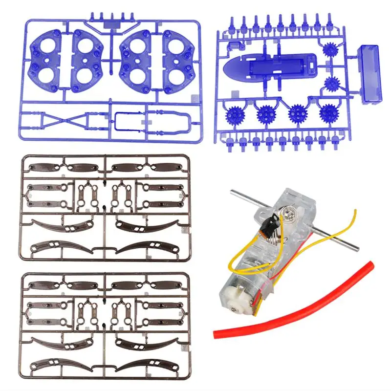 Электрический робот-паук DIY игрушечные лошадки развивающие собранный комплект