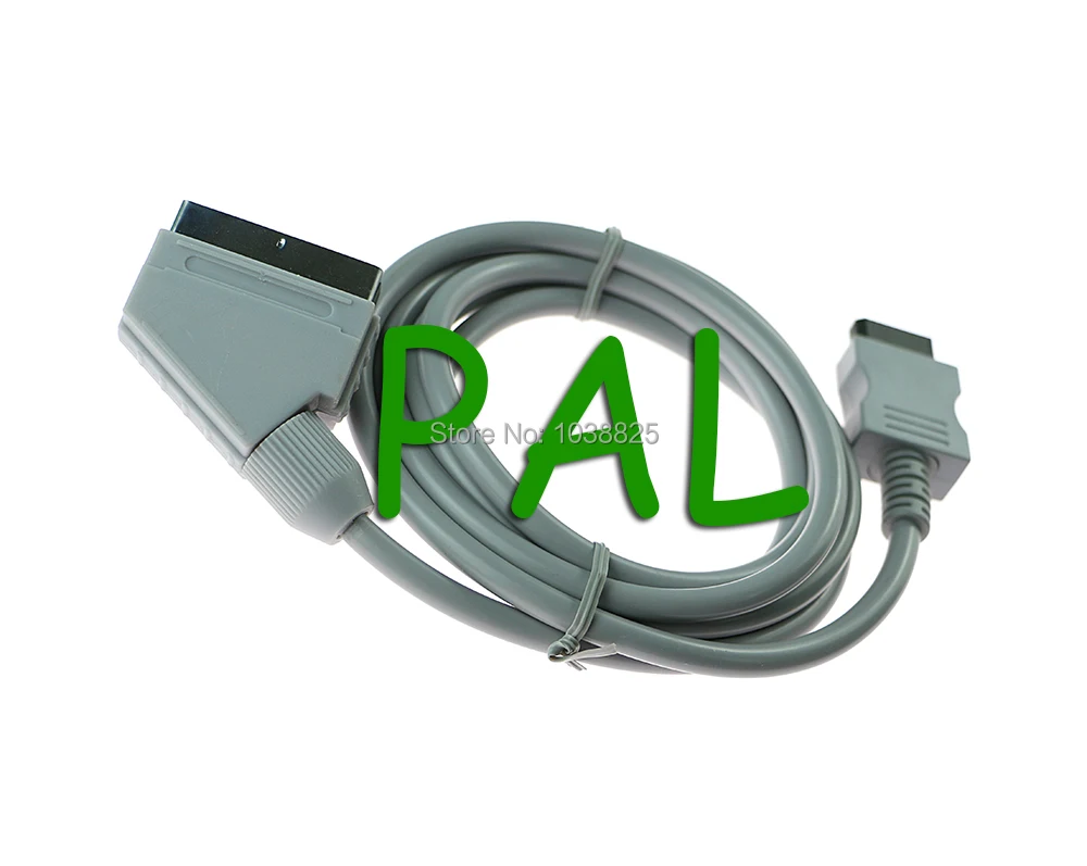 Новый реальный RGB кабель Scart свинцовый шнур для консоли Nintendo Wii PAL | Электроника