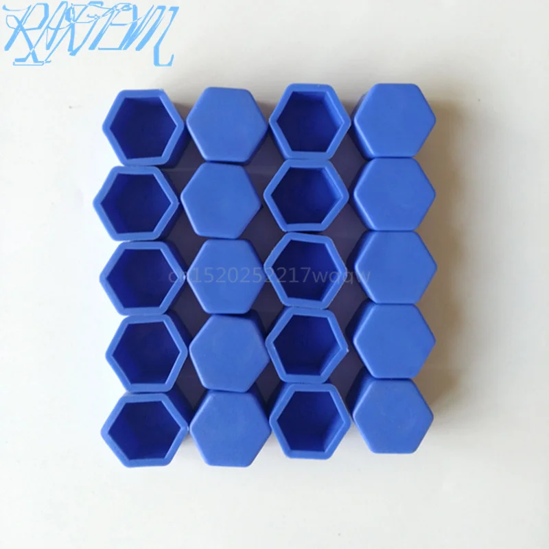 Стайлинг автомобиля 20 шт кремнезема крышки Защита винта ступицы для Volkswagen VW Jetta MK5