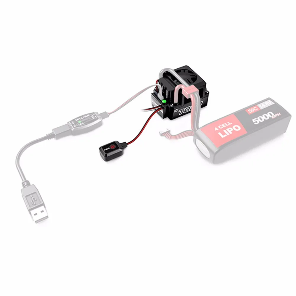 SKYRC ESC Toro TS150 бесщеточный Бессенсорный двигатель сенсорный регулятор скорости для