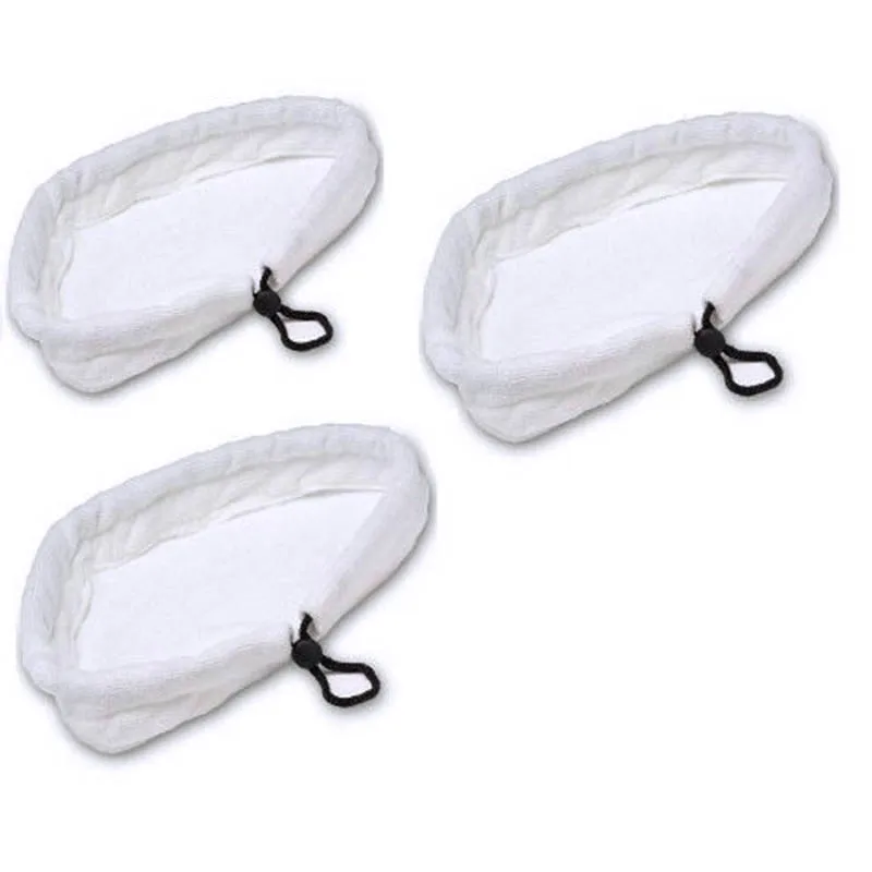 3 шт. сверхвпитывающая микрофибра ткань Паровая Ванная комната пол Швабра