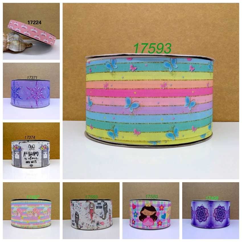 Бесплатная доставка 50 ярдов мультфильм печатных grosgrain ленты 17593|printed ribbon|grosgrain