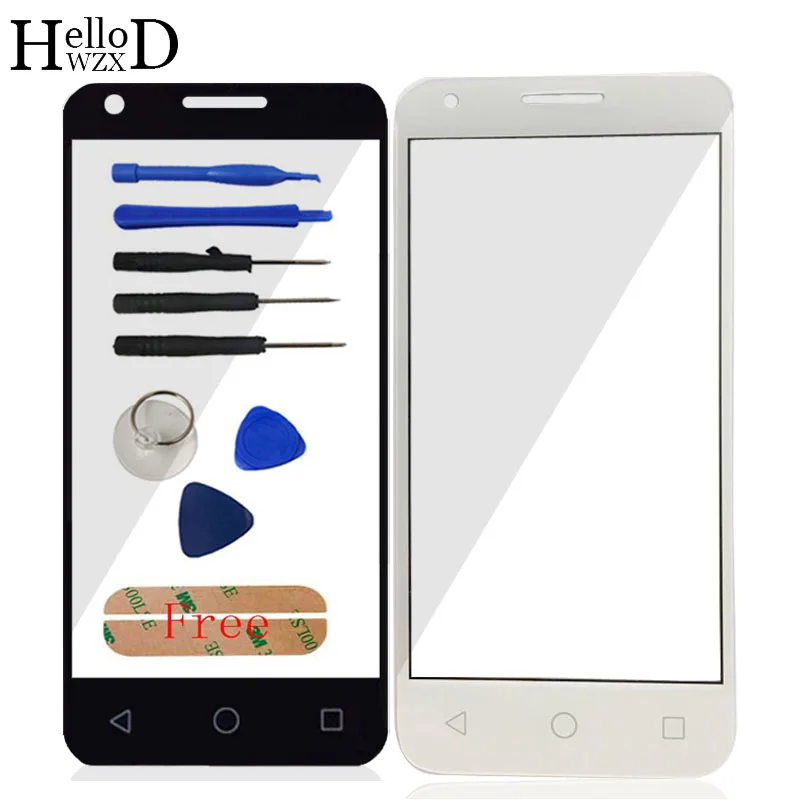 Переднее внешнее стекло тачскрин для Alcatel One Touch Pixi 3 4 5 4027D 4027X 5017 5017E OT4027 4027 VF795 Speed 6