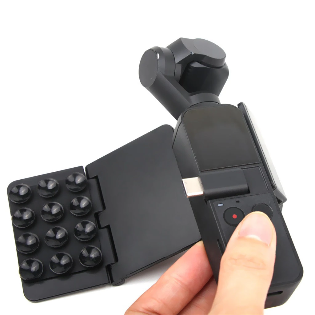 Для DJI OSMO POCKET Gimbal Camera Mobile Sucker Bracket смартфон на присоске Кронштейн для расширения