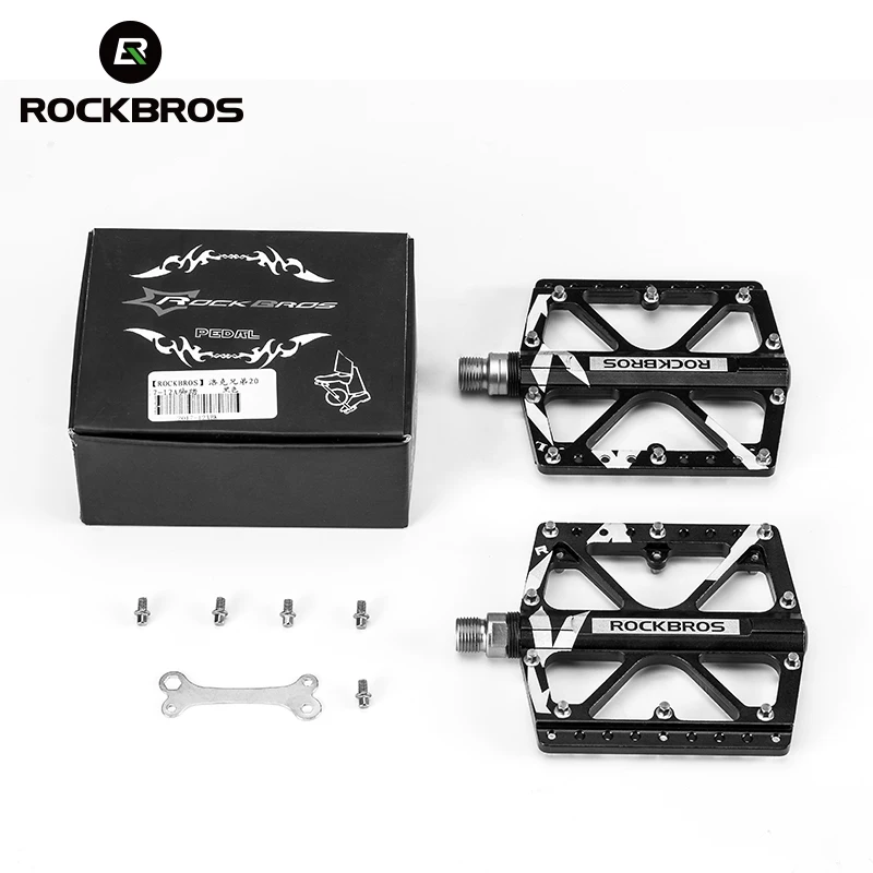 Велосипедные педали ROCKBROS из алюминиевого сплава сверхлегкие велосипедные BMX