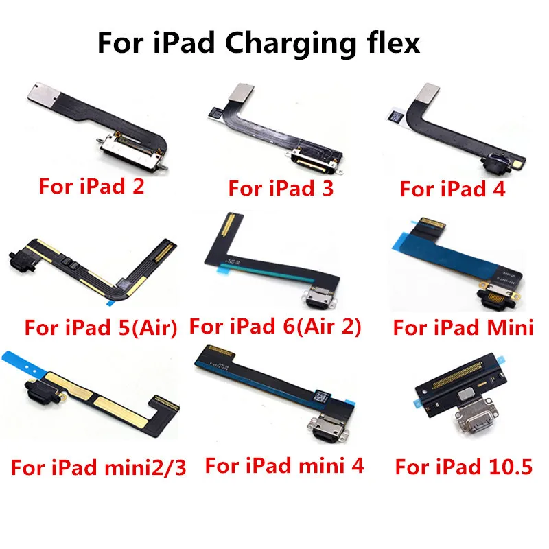 5 шт./лот док-станция для зарядного устройства USB ipad mini 2 3 4 air 6 разъема порта