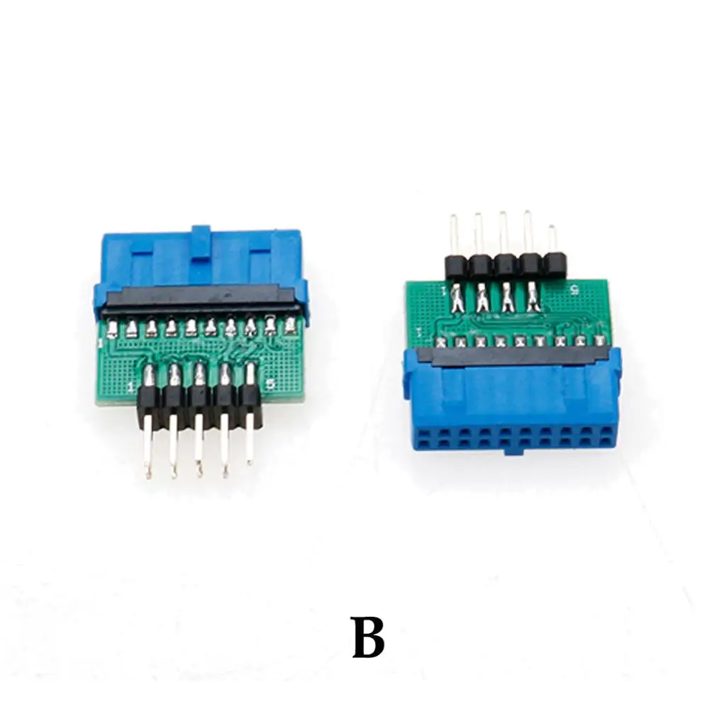 JCD USB3.0 USB 3 0 19Pin 20Pin Мужской Разъем 90 градусов 180 материнской платы шасси переднего