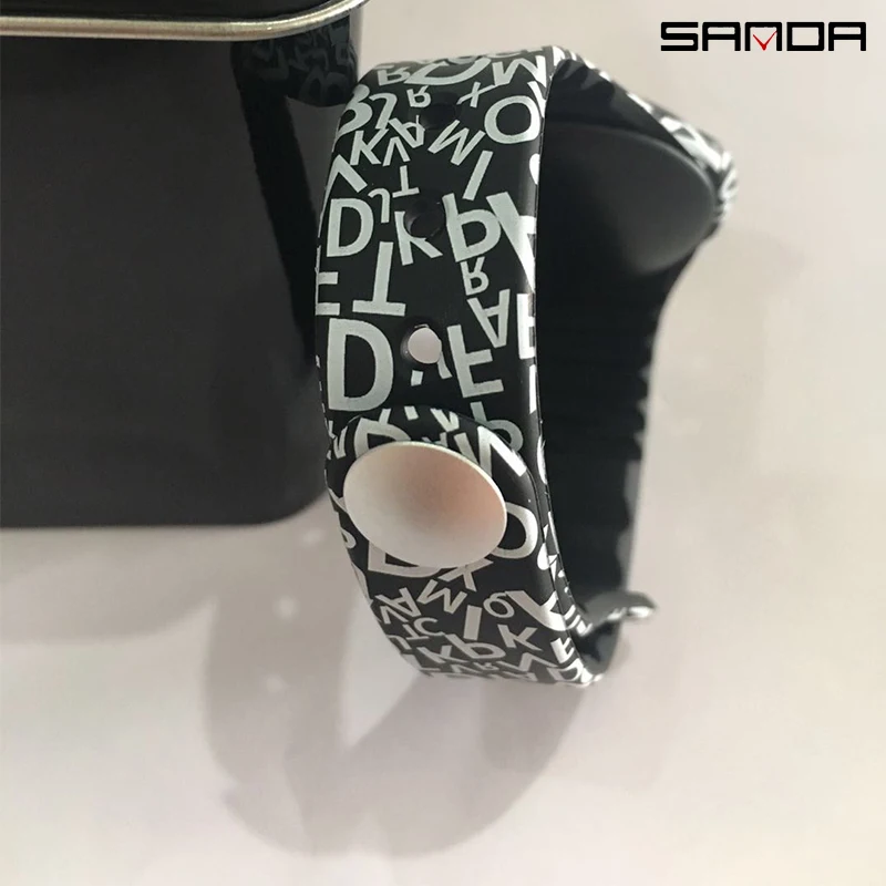 Дополнительные Ремешки для наручных часов SD01 SD02 Смарт часы Sanda силиконовый
