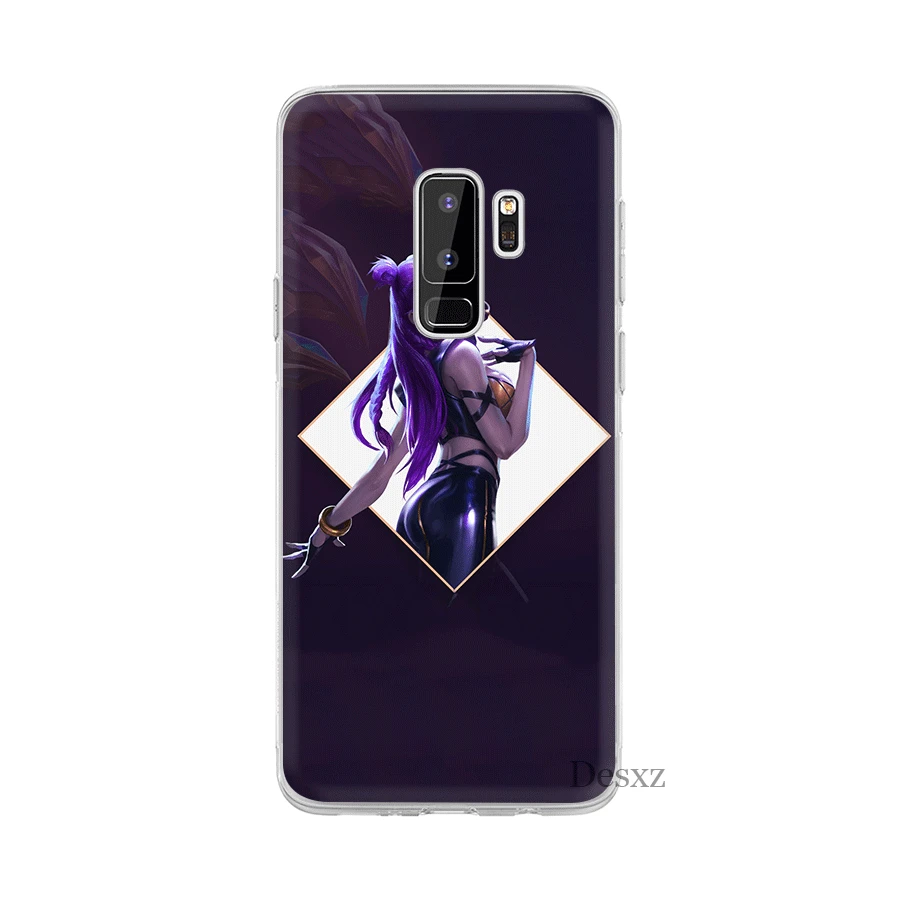 Чехол для мобильного телефона Desxz League Of Legends Akali Samsung Galaxy A10 A30 A40 A50 A70 A3 A5 A6 A8 Plus