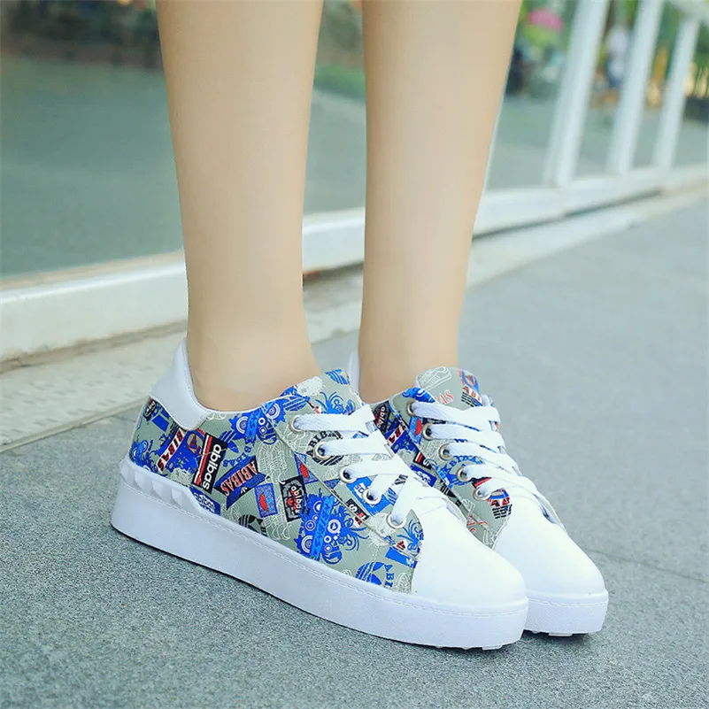 Новые 2017 Моды Квартир Женщин Кроссовки Дышащий Спорт Женщина Обувь Повседневная