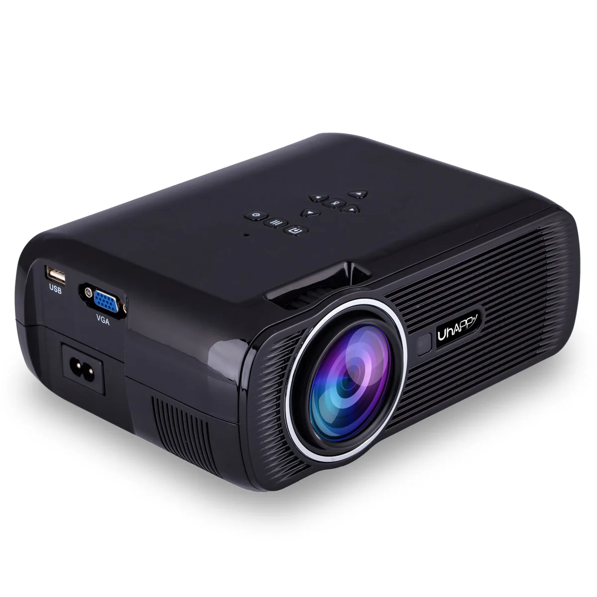 Новые HD 1500Lux Мультимедиа 3D LED Мини Домашний Кинотеатр ЖК Игры Проектор AV/VGA/SD/USB/HDMI
