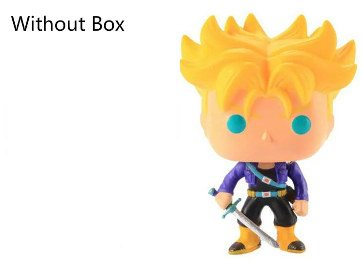 Funko Pop аниме Dragon Ball Z Супер Saiyan винил фигурка Коллекция Модель игрушки для детей - Цвет: No Box