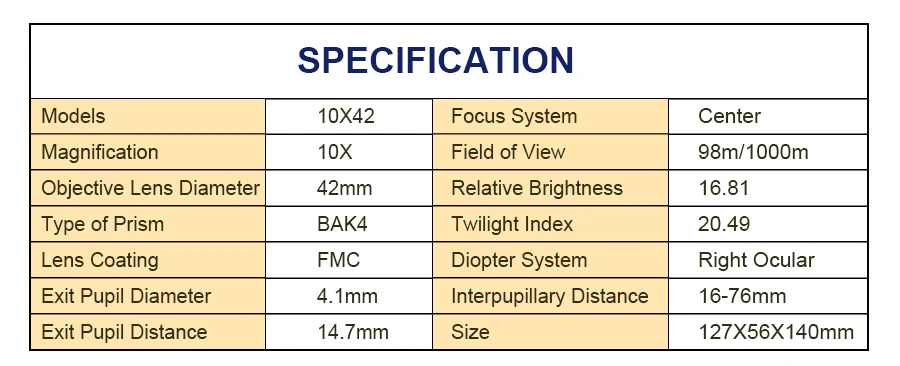 BIJIA 10x42 бинокль военный живой водонепроницаемый высокой мощности BAK4 призма HD телескоп зеленый с шейный ремень сумка для переноски