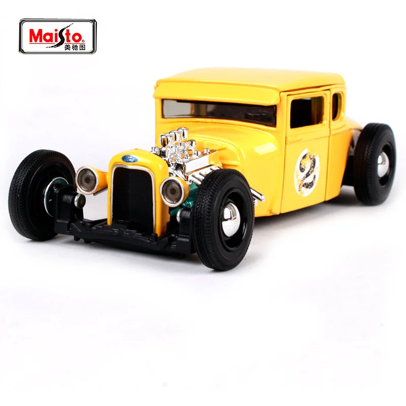 Maisto 1929 31354 модель A red wine винтажный литой автомобиль для Ford Классическая